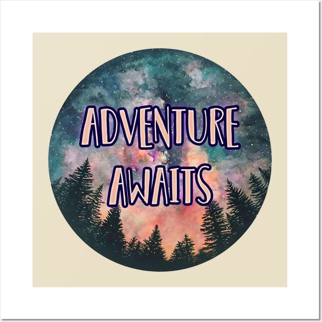 Adventure Awaits Wall Art by charlescheshire